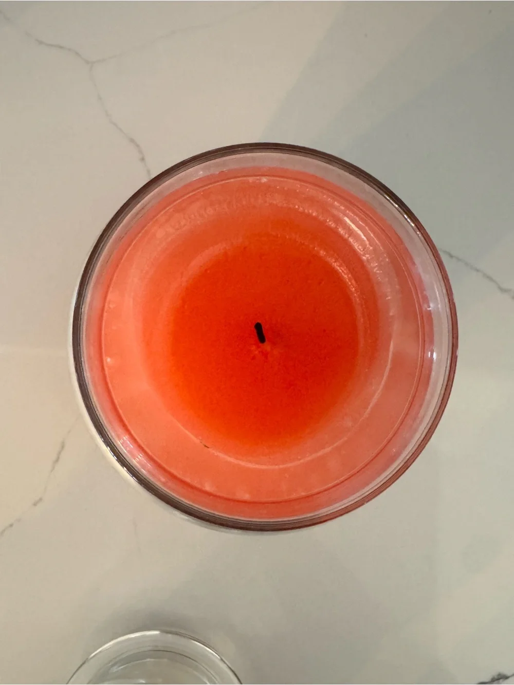 Vintage Fresh Peach Yankee Black Band Label Candle